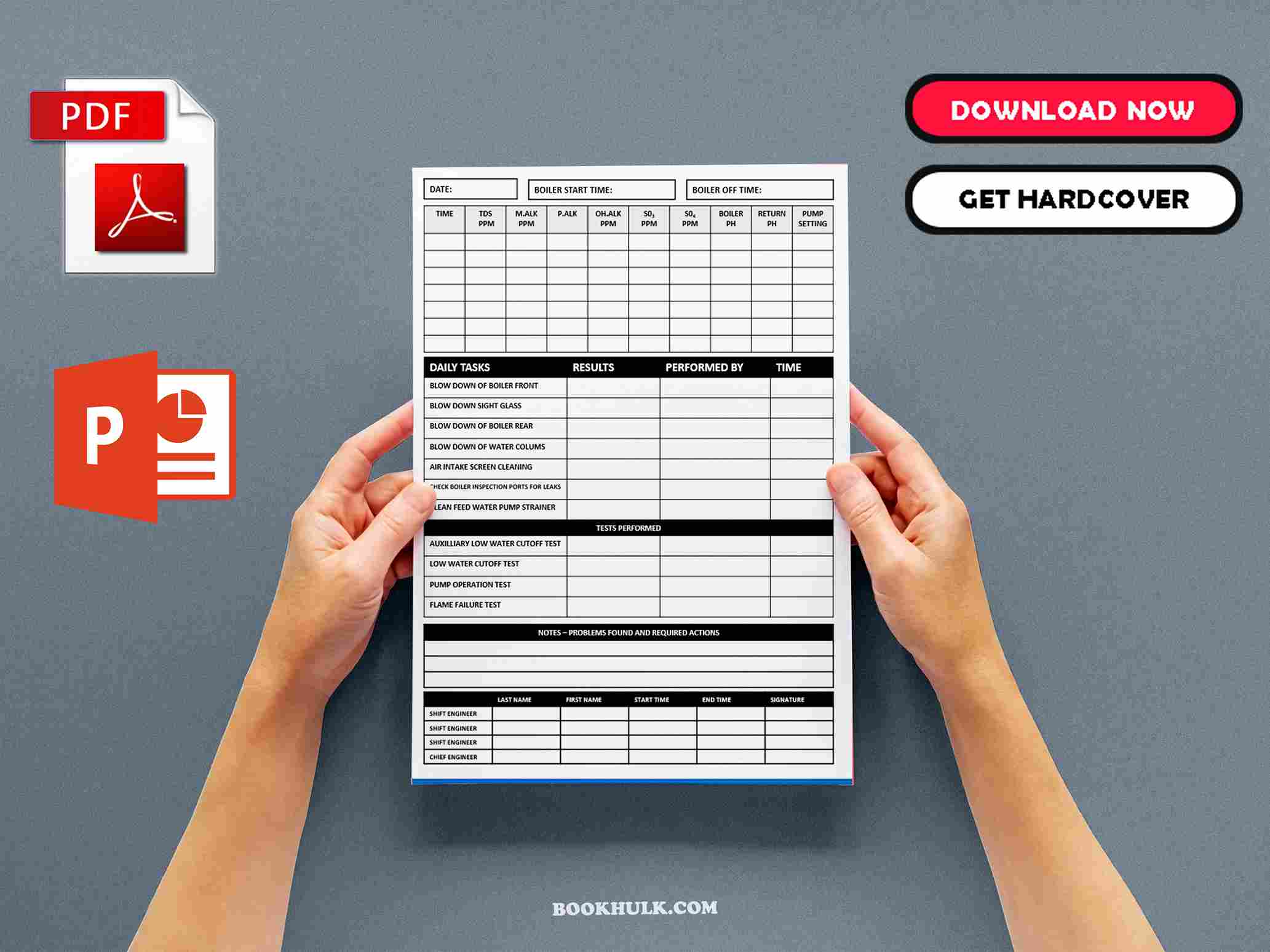 Steam Boiler Maintenance Checklist
